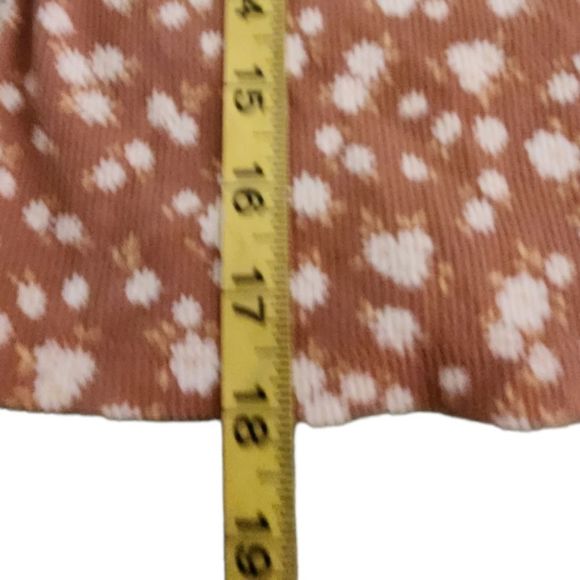 SO Shirt Tank Top Halter Brown Floral Size Juniors Large - Picture 11 of 12